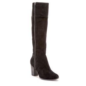 Cole Haan DAVENPORT tall boot black suede